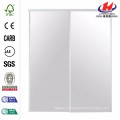 60 in. X 81 in. Eclipse Mystique Vidro Satin Clear Finish Alumínio Interior Porta deslizante